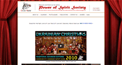 Desktop Screenshot of powerofspirit.org